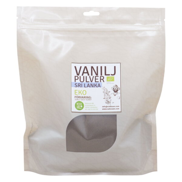 Mother Earth Premium Vaniljpulver 1kg
