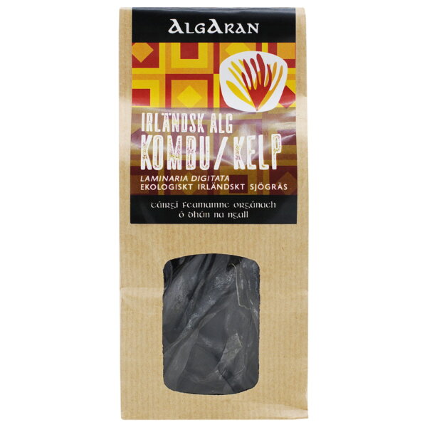 Irländsk Kelp/Kombu(laminaria Digitata) raw&eko40g