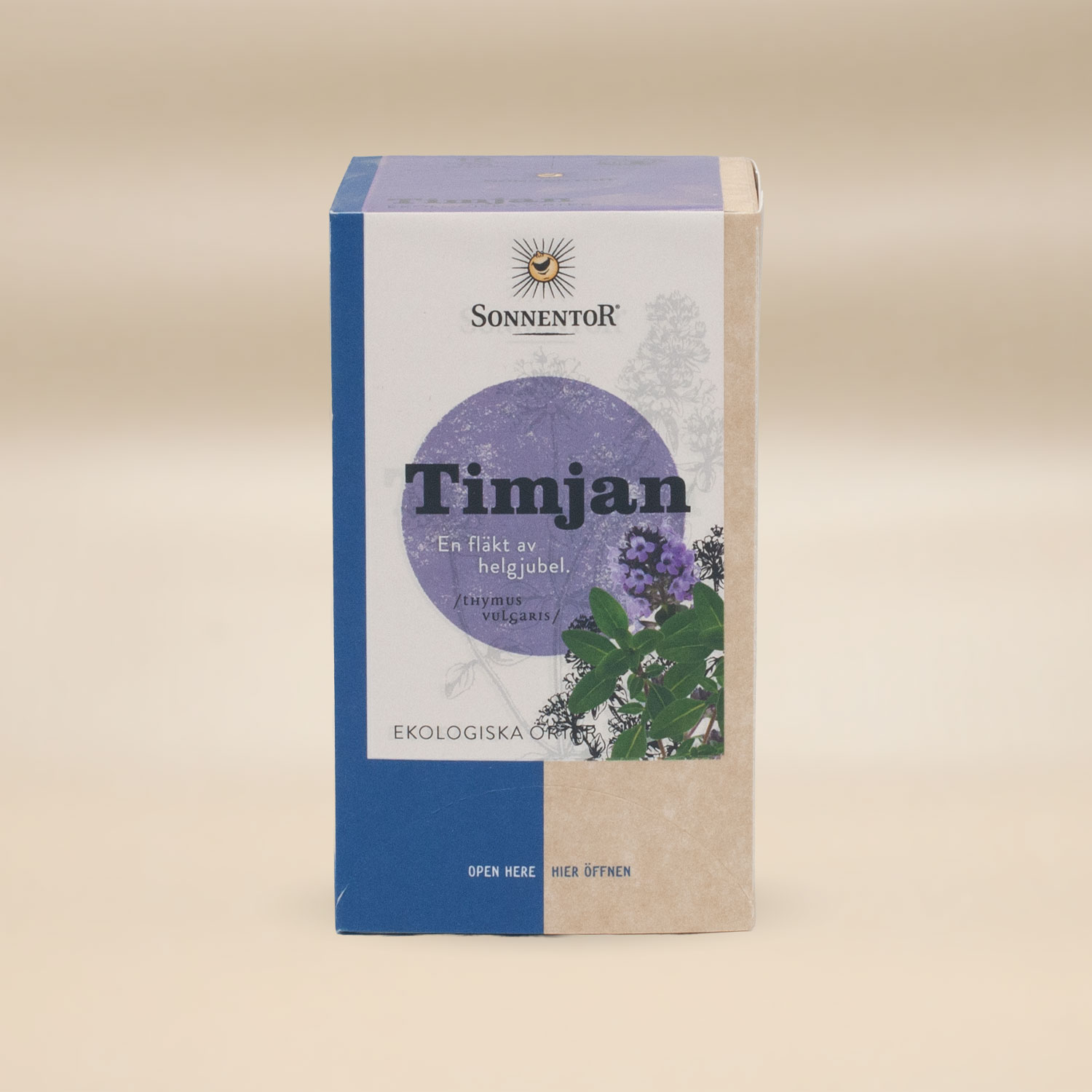Sonnentor Timjan Tepåsar EKO 22g
