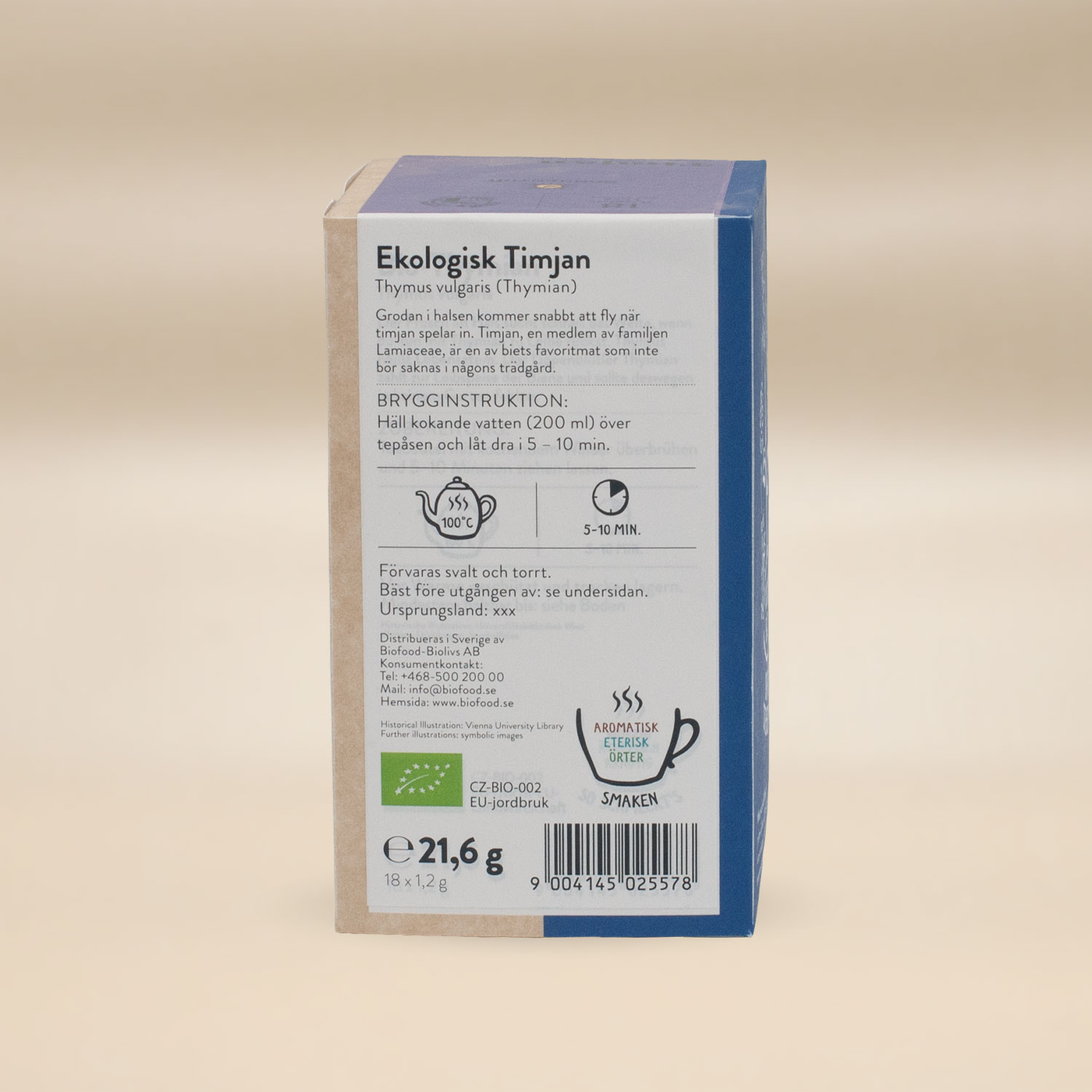 Sonnentor Timjan Tepåsar EKO 22g - Bild 3