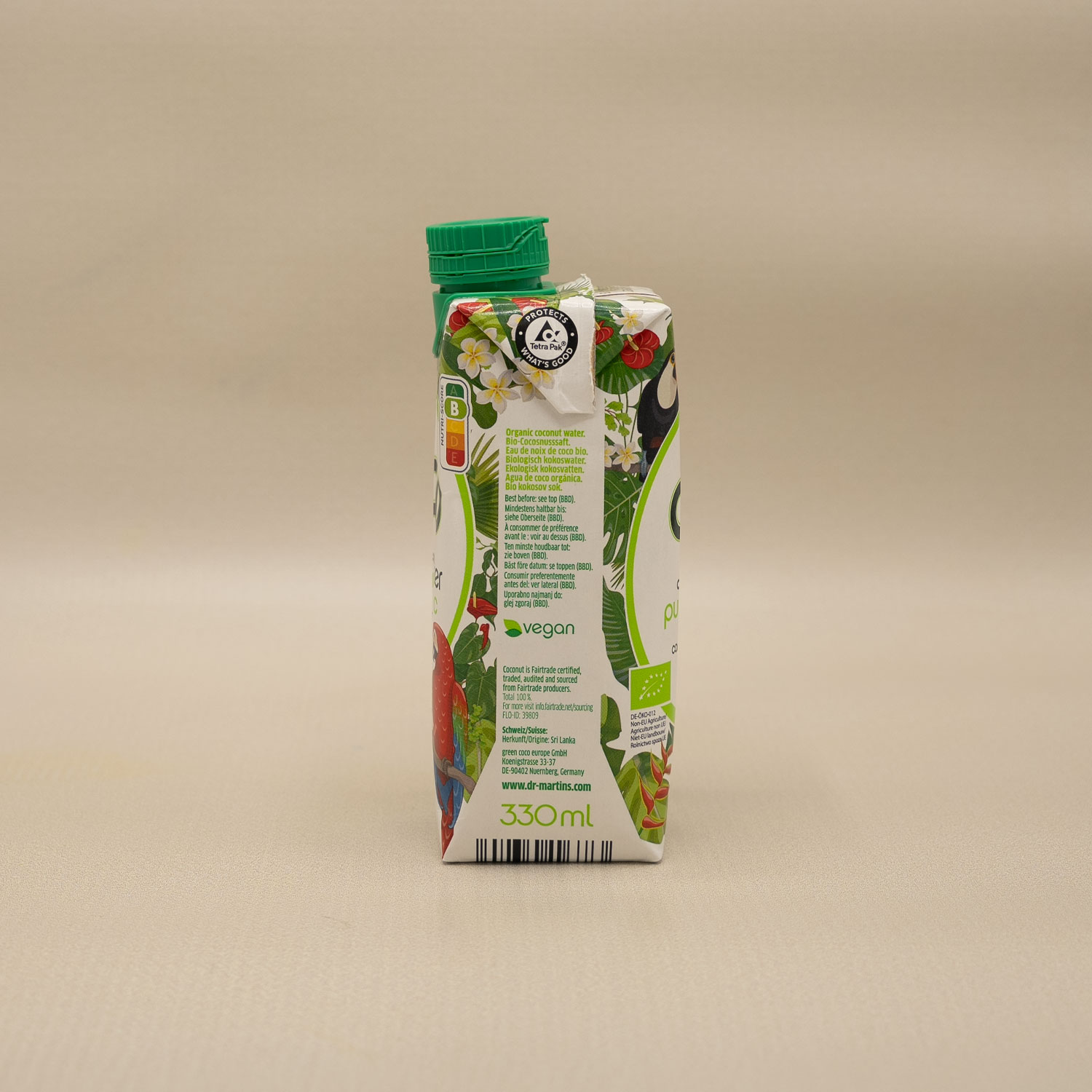 Dr Antonio Martins Kokovatten EKO&Fairtrade 330ml - Bild 2