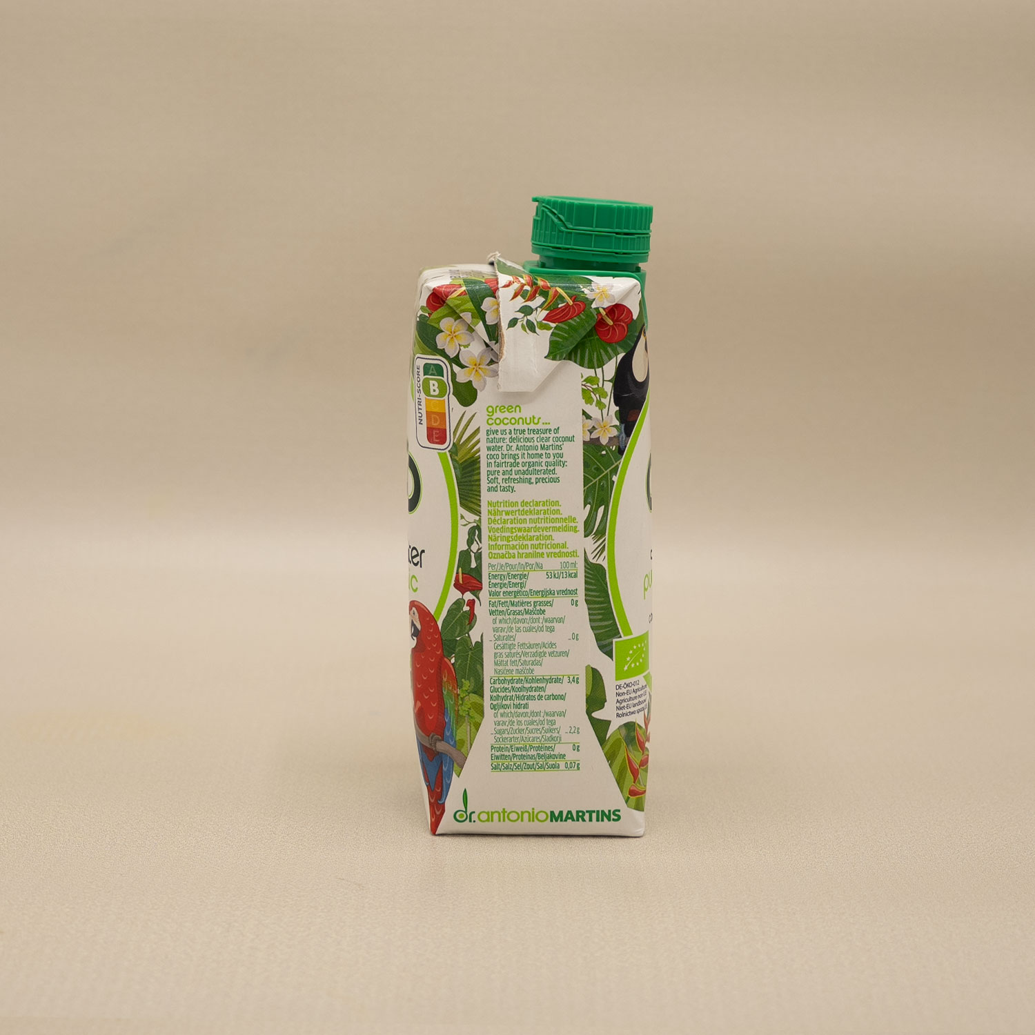 Dr Antonio Martins Kokovatten EKO&Fairtrade 330ml - Bild 3