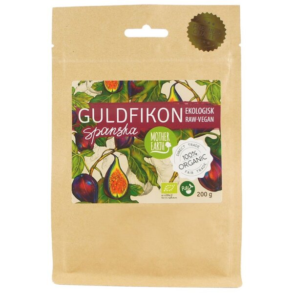 Mother Earth Premium Fikon Guld RAW&EKO 200g