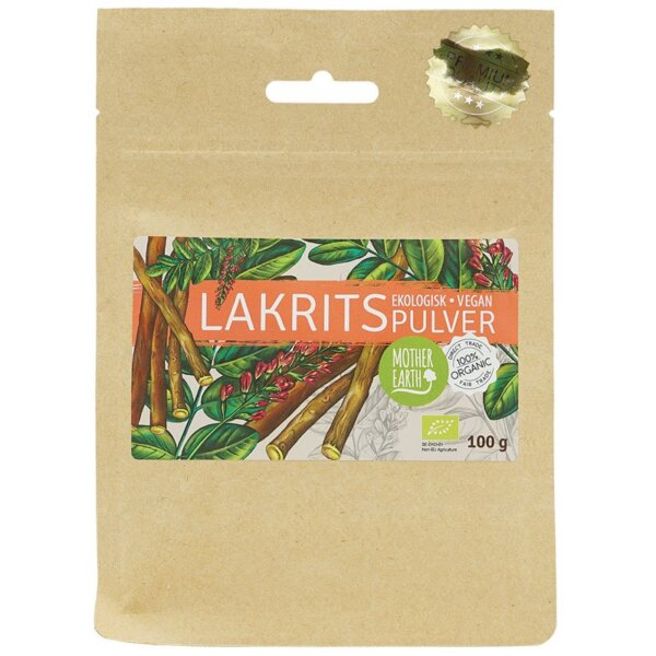 Lakritsrotspulver ME EKO 100g