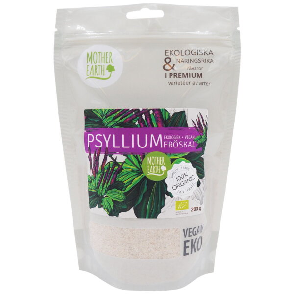 Mother Earth Premium Psylliumfröskal EKO 200g