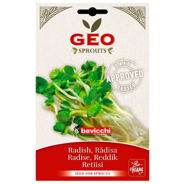 GEO Rädisfrö Sv EKO 30g