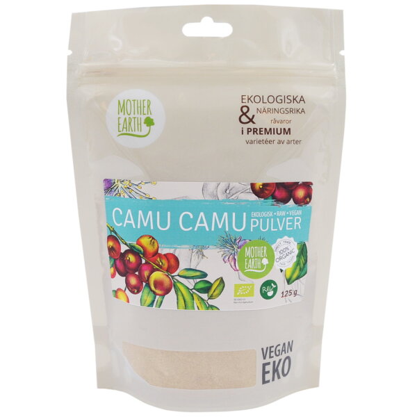 Camu camu pulver Raw & Eko 125 g