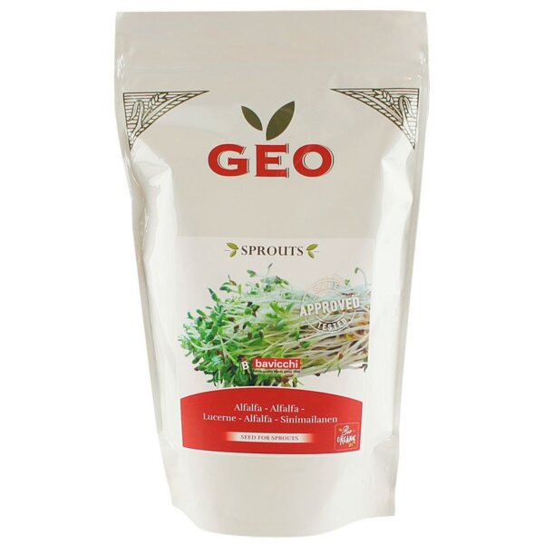 GEO Alfalfafrö Sv EKO 500g