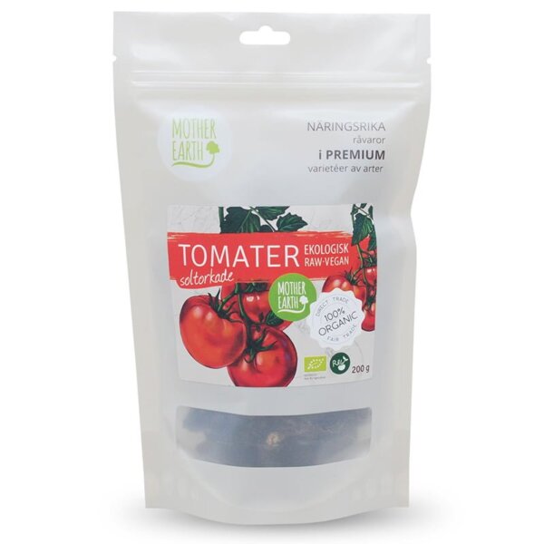 Tomater Soltorkade Mother Earth RAW&EKO 200g